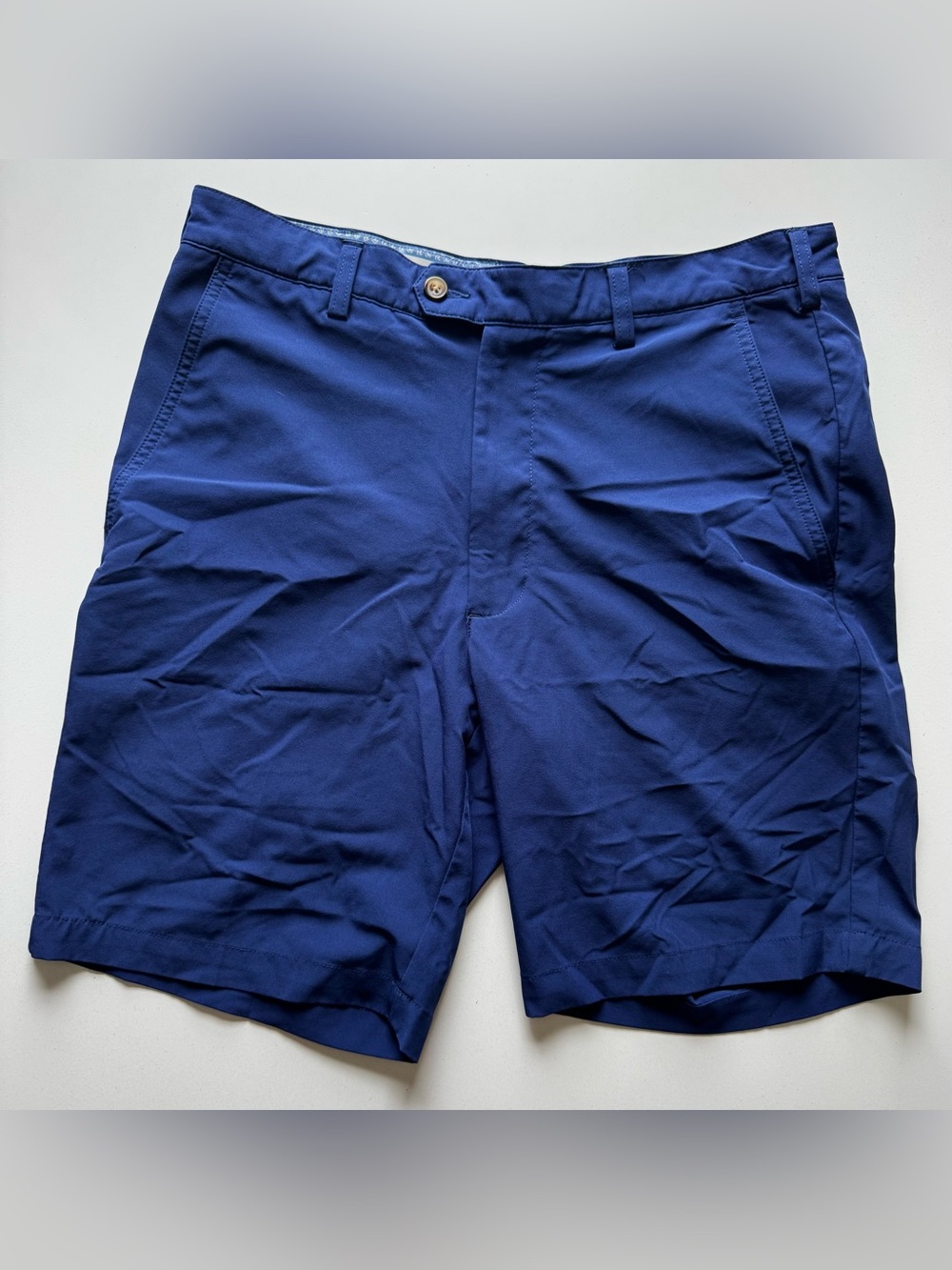 Donald Ross Men's Blue Performance Golf Shorts (US 33)
